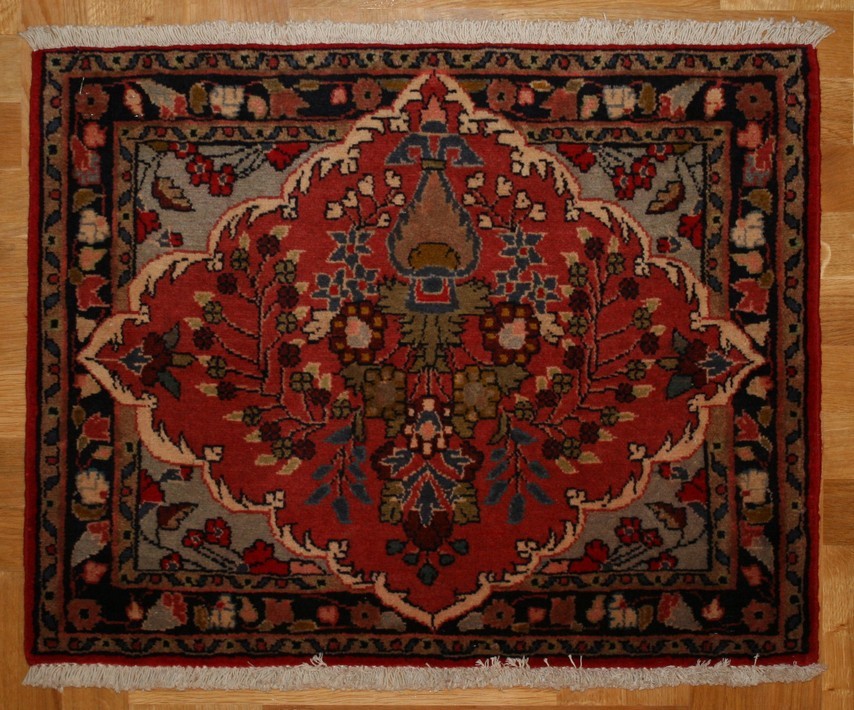 Persian Carpet Hamadan Hand Made, Are Persian Rugs Made Of Wool