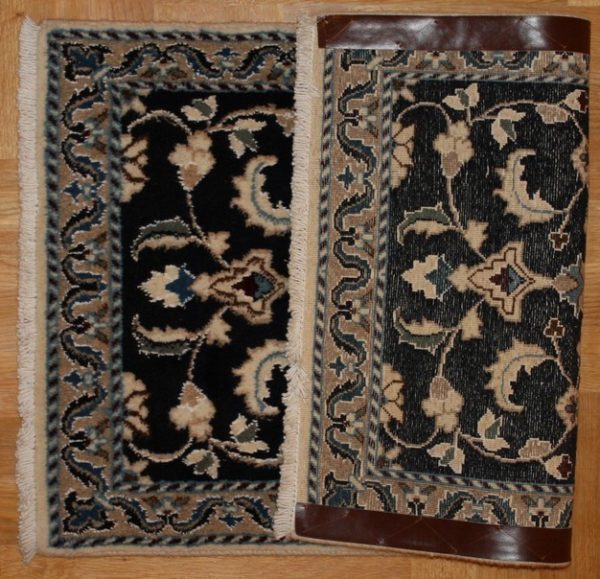 PERSIAN CARPET NAIEN SPECIALLY SORTED WOOL AND NATURAL COLORS 90X60 CM