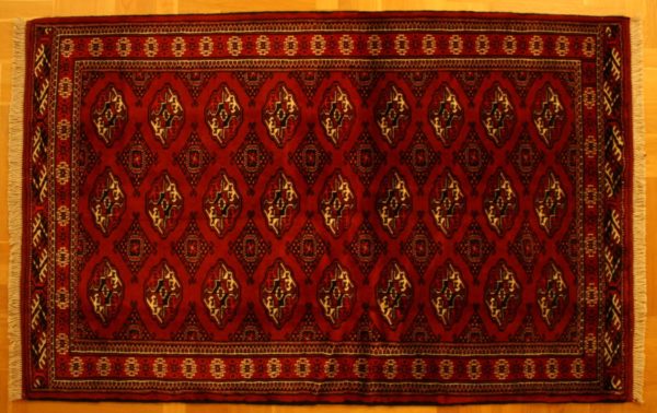BUKHARA PERSIAN CARPET TURKMEN PROVINCE 194X126 CM