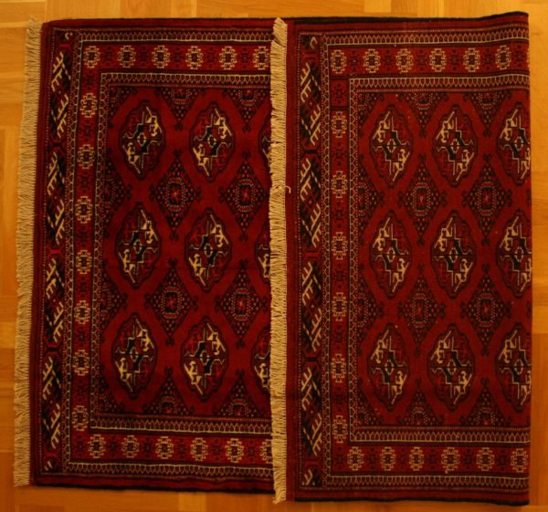 BUKHARA PERSIAN CARPET TURKMEN PROVINCE 194X126 CM