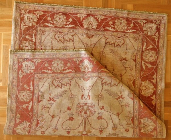 ZIEGLER NATURAL WOOL AND COLOR INDIAN CARPET 236X168 CM