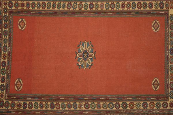 PERSIAN KILIM, EMBROIDERED, WOOLEN, 93X61 CM