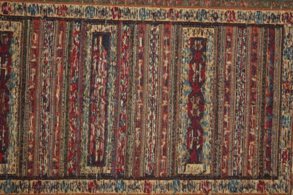 PERSIAN KILIM, EMBROIDERED, WOOLEN, 144X103 CM